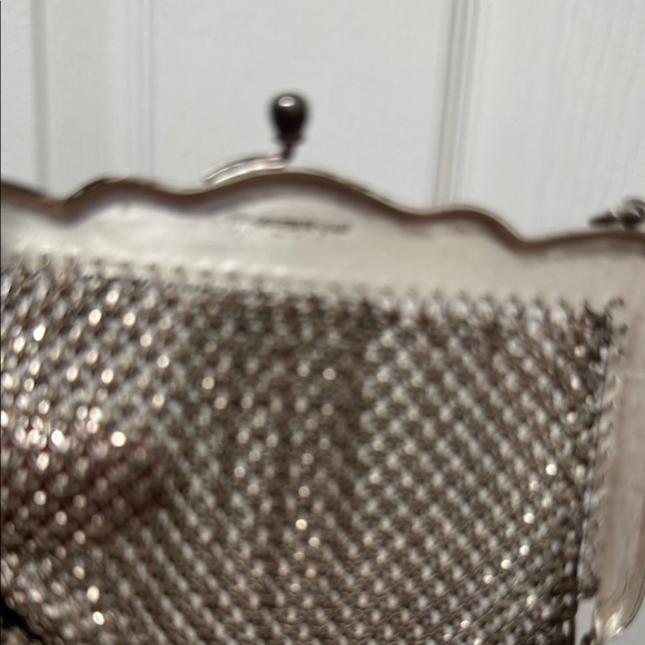 Vintage Style Pink and Blue Beaded Purse - Picture 3 of 4